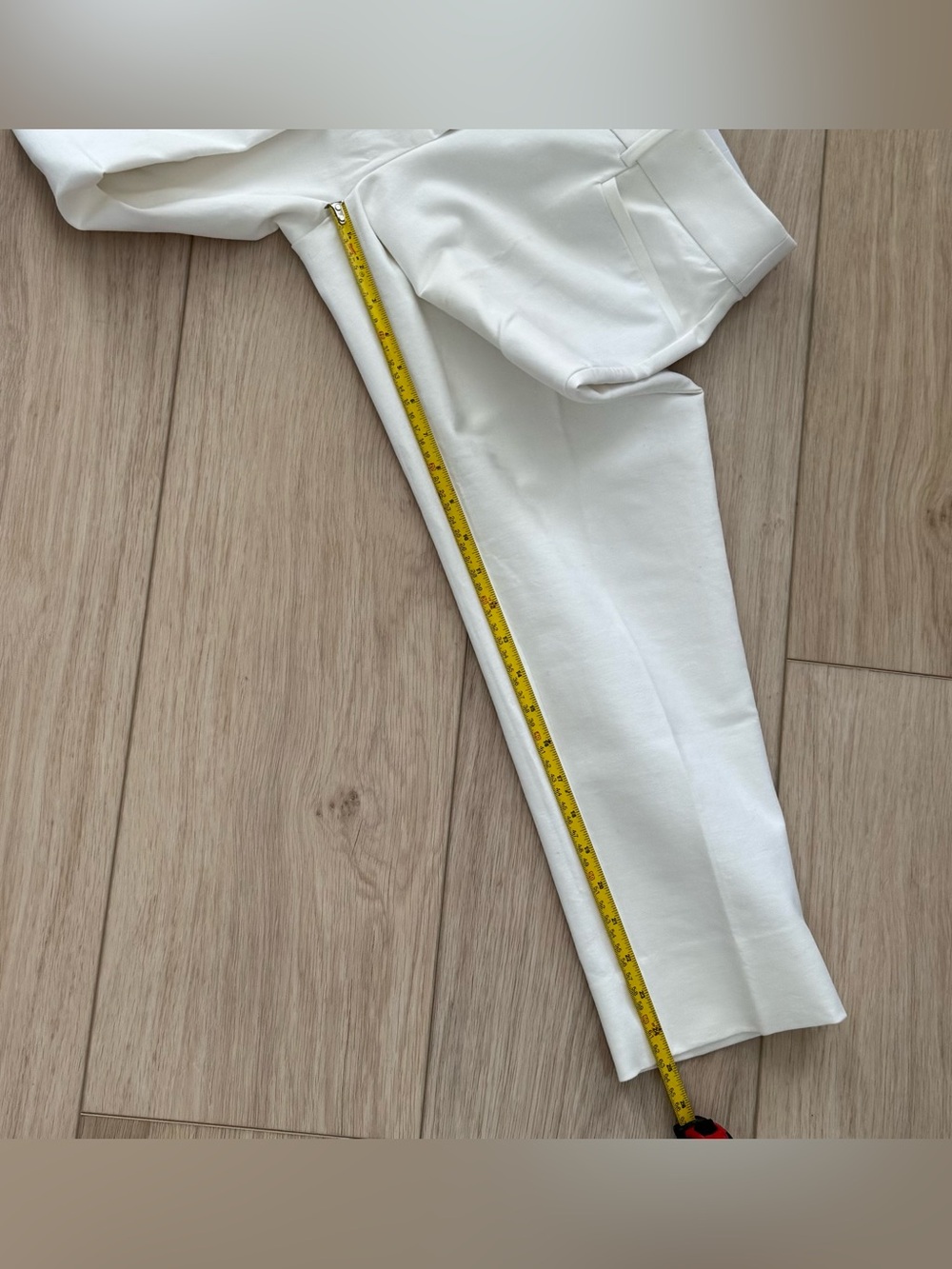 LOFT Riviera Pants White 6 Petite Cropped Marisa Fit Stretch New w/ tags NWT - Picture 12 of 16